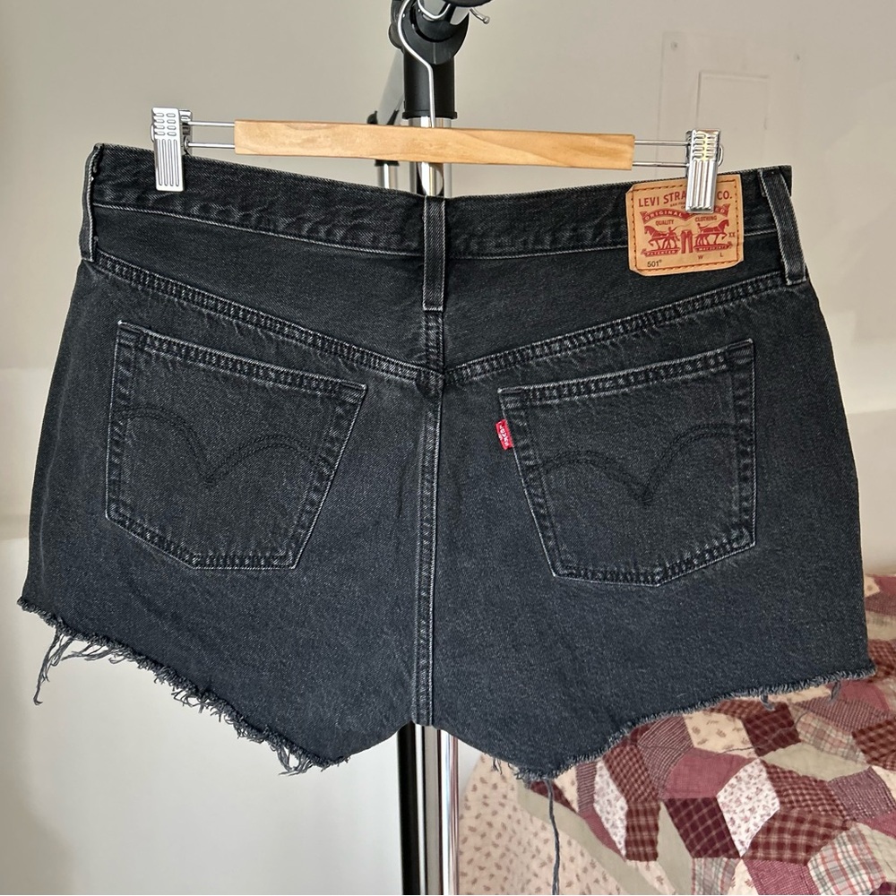 Levi’s 501 Jean Shorts Black Size 33